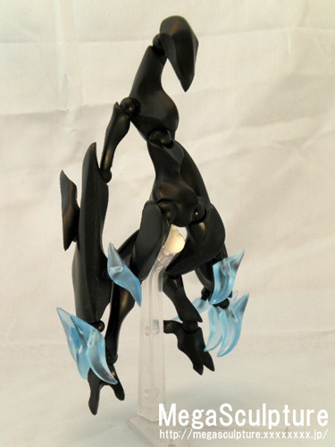 Crow (Nail Color Blue), Original, MegaSculpture, Garage Kit